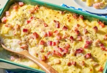 Ham and Potatoes Au Gratin Au Gratin Potato Casserole Recipe with Ham