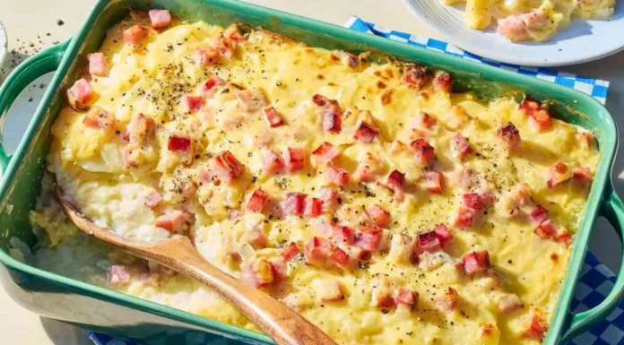 Ham and Potatoes Au Gratin Au Gratin Potato Casserole Recipe with Ham