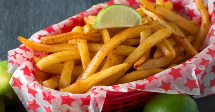 Baked Chili-Lime French Fries
