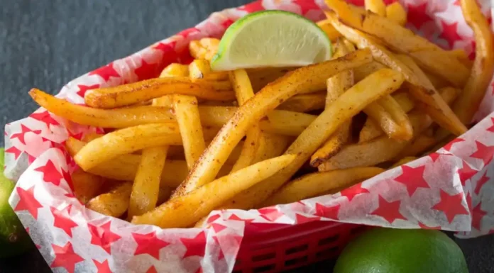 Baked Chili-Lime French Fries: Crispy and Bold Baked Chili-Lime French Fries