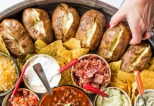 Baked Potato Bar Baked Potato Bar