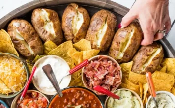 Baked Potato Bar Baked Potato Bar