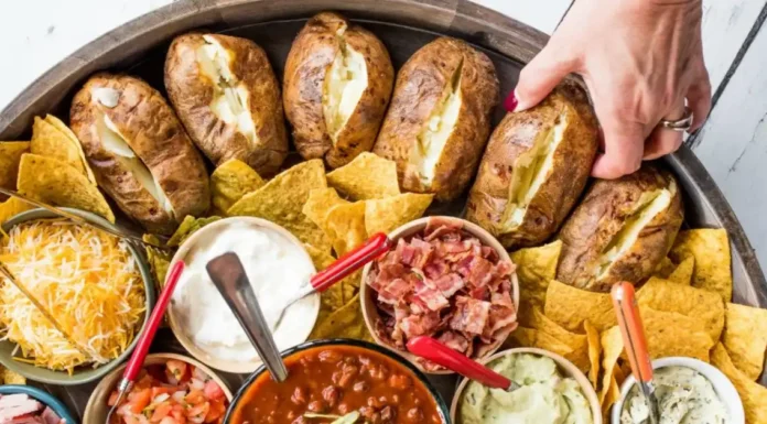 Baked Potato Bar Baked Potato Bar