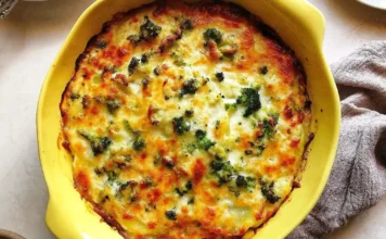 Cheesy Broccoli And Potato Gratin Cheesy Broccoli And Potato Gratin