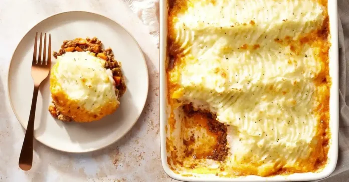 Cheesy Cottage Pie