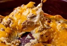 Cheesy Ground Beef and Potatoes Cheesy Ground Beef and Potatoes