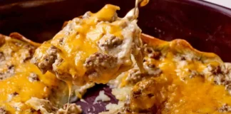 Cheesy Ground Beef and Potatoes Cheesy Ground Beef and Potatoes