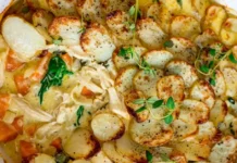Creamy Chicken and Potato Bake Creamy Chicken And Potato Bake