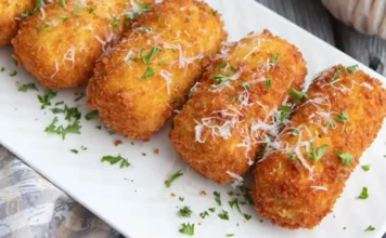 Crocchette Di Patate: Cheese-Filled Italian Croquettes Crispy Italian Potato Croquettes