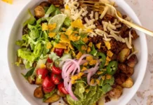 Crispy Potato Taco Bowls Crispy Potato Taco Bowl