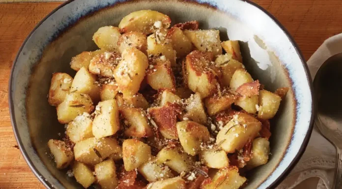 Crispy Roman Style Potatoes With Pecorino And Rosemary Crispy Roman Style Potatoes With Pecorino And Rosemary