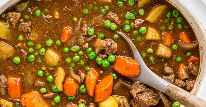 Easy Slow Cooker Beef Stew