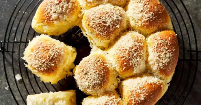 Garlic Butter Potato Rolls