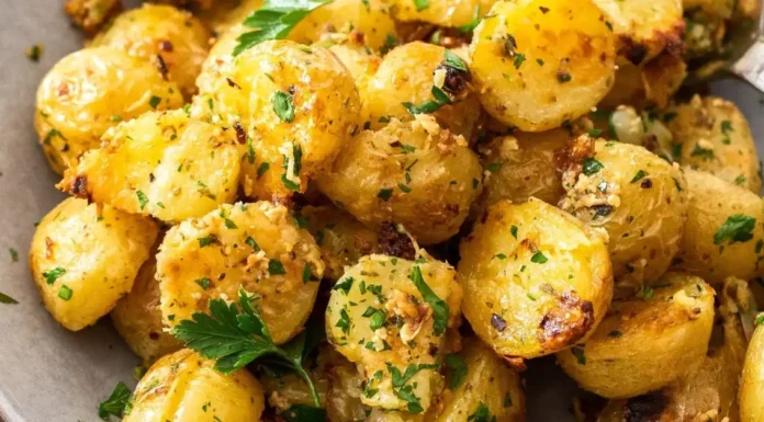 Garlic Parmesan Roasted Potato Bites Garlic Parmesan Roasted Potato Bites
