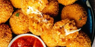 Italian Potato Arancini Bites Italian Potato Arancini Bites