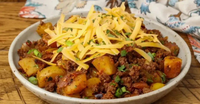 Mexican Ground Beef And Potatoes