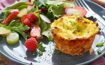 Mini Ricotta & Potato Frittatas: Easy Baked Breakfast Bites Mini Ricotta & Potato Frittatas