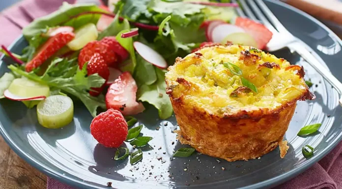 Mini Ricotta & Potato Frittatas: Easy Baked Breakfast Bites Mini Ricotta & Potato Frittatas