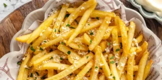 Parmesan Truffle Fries: Crispy and Flavorful Potato Treats Parmesan Truffle Fries