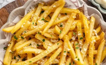 Parmesan Truffle Fries: Crispy and Flavorful Potato Treats Parmesan Truffle Fries