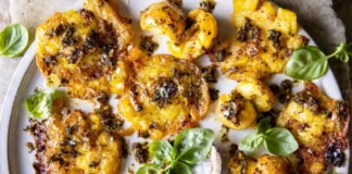 Roasted Garlic Butter Smashed Potatoes Roasted Garlic Butter Smashed Potatoes