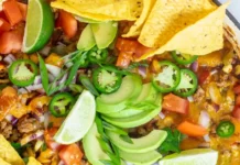 Skillet Loaded Taco Potato Chip Nachos Skillet Loaded Taco Potato Chip Nachos