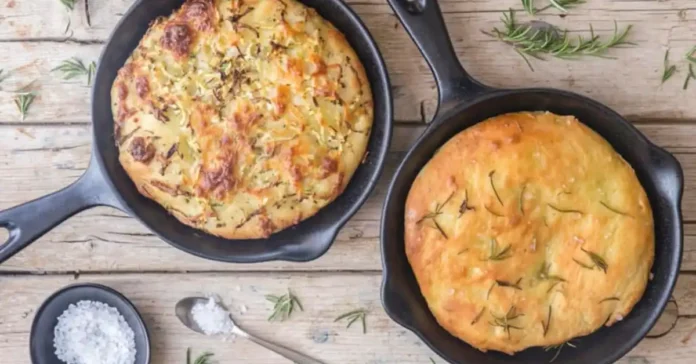 Soft Potato Focaccia Bread