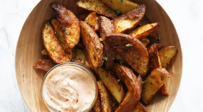 Cajun Potato Wedges: Crispy Baked Side Dish Spicy Cajun Potato Wedges