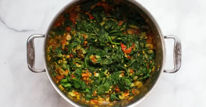Spinach Potato Curry