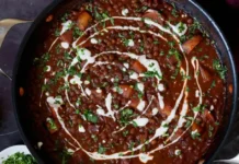 Vindaloo Curry with Lentils and Potatoes Vindaloo Curry with Lentils And Potato