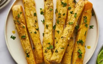 No-Knead Potato Breadsticks Golden Potato Breadsticks