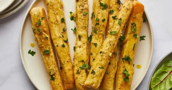 Golden Potato Breadsticks